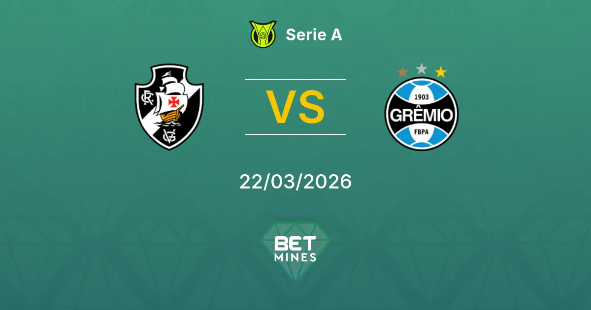 Vasco da Gama vs Grêmio