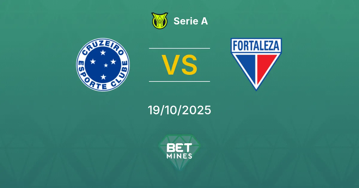 Cruzeiro vs Fortaleza Pronostico: Anteprima e Analisi della Partita | Serie A 19-10-2025