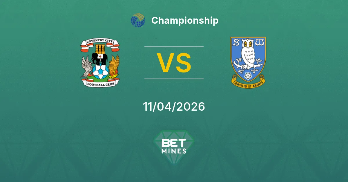 Pronóstico Coventry City vs Sheffield Wednesday: Previa y Análisis del Partido | Championship 11-04-2026