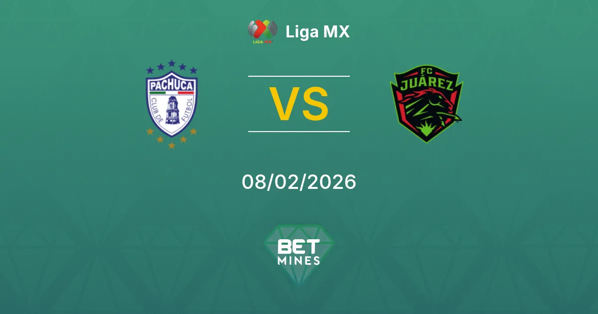 Pachuca vs Juárez Prediction: Match Preview and Analysis | Liga MX 08-02-2026