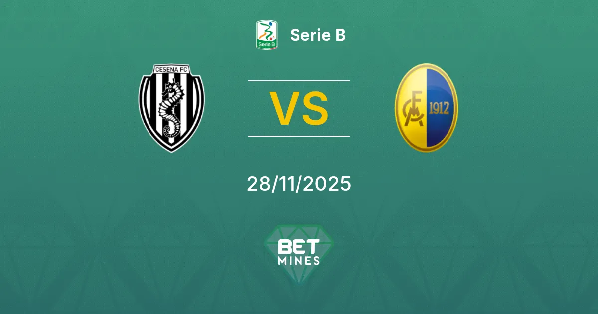 Cesena vs Modena Prediction: Match Preview and Analysis | Serie B 28-11-2025