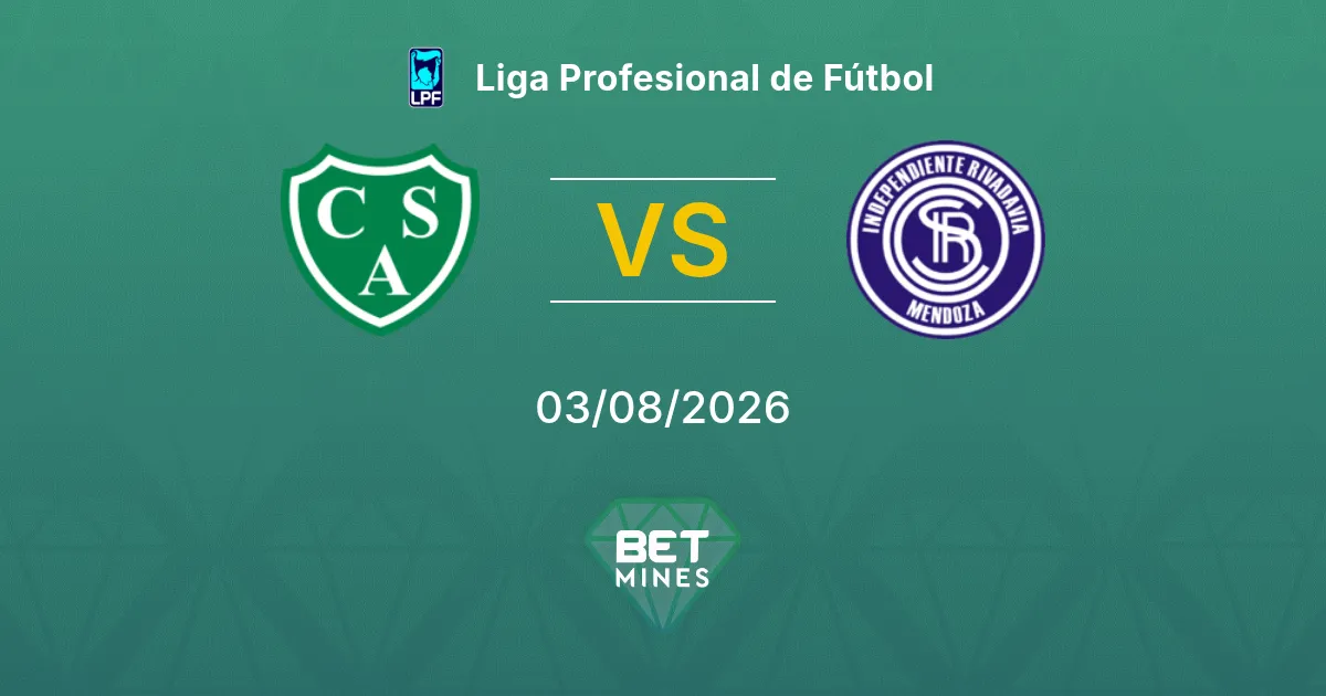 Palpite Sarmiento x Independiente Rivadavia: Prévia e análise da partida | Liga Profesional de Fútbol 03-08-2026
