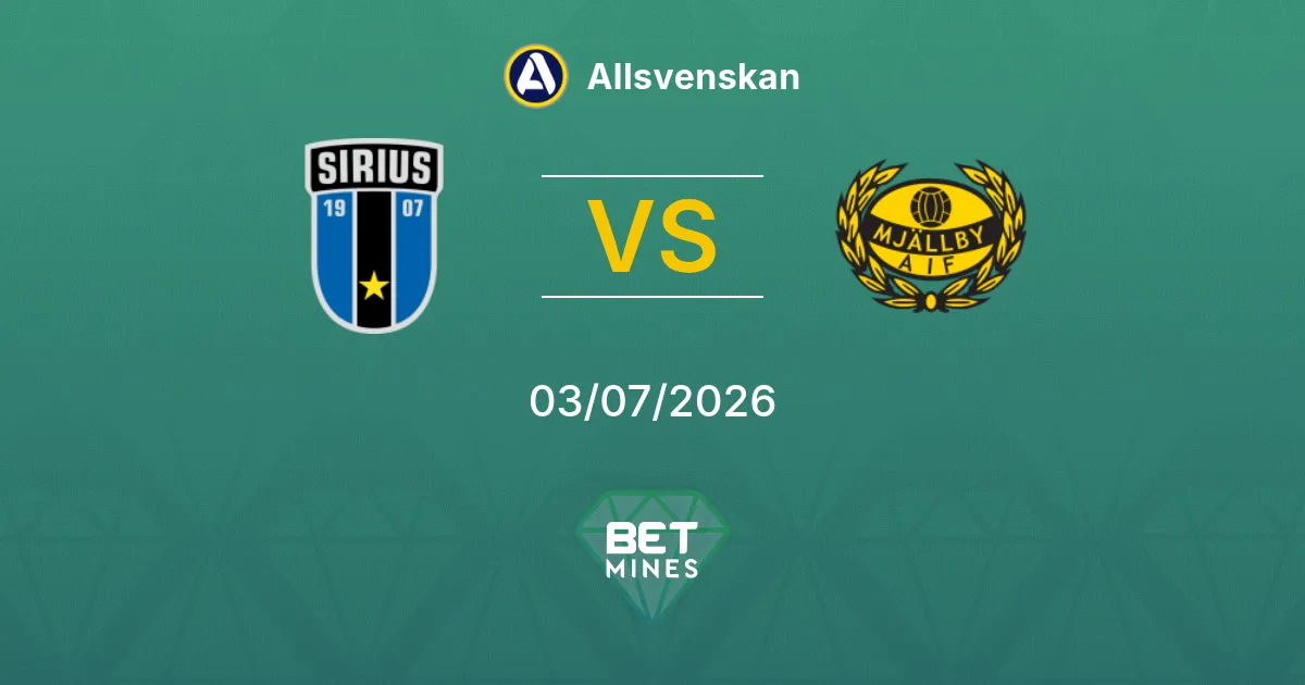 Sirius vs Mjällby