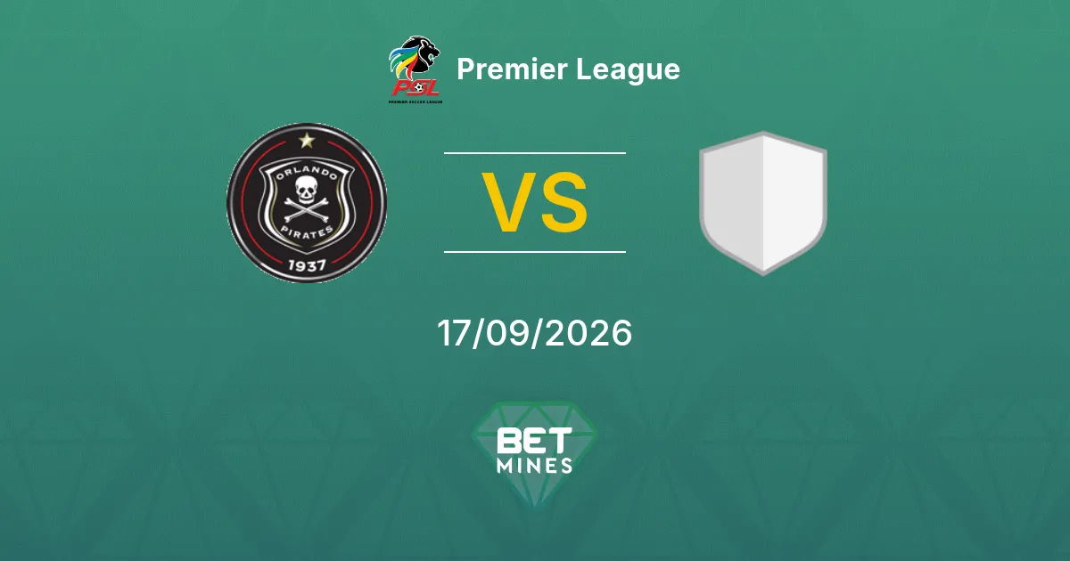 Palpite Orlando Pirates x Durban City: Prévia e Análise da Partida | Premier League 17-09-2026