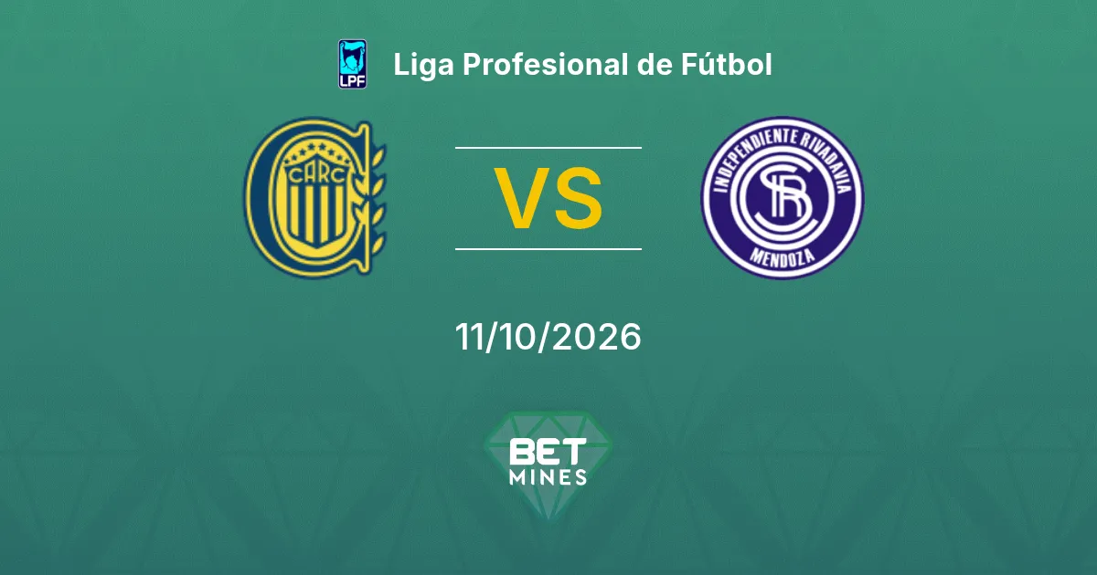 Rosario Central vs Independiente Rivadavia Prediction: Match Preview and Analysis | Liga Profesional de Fútbol 11-10-2026