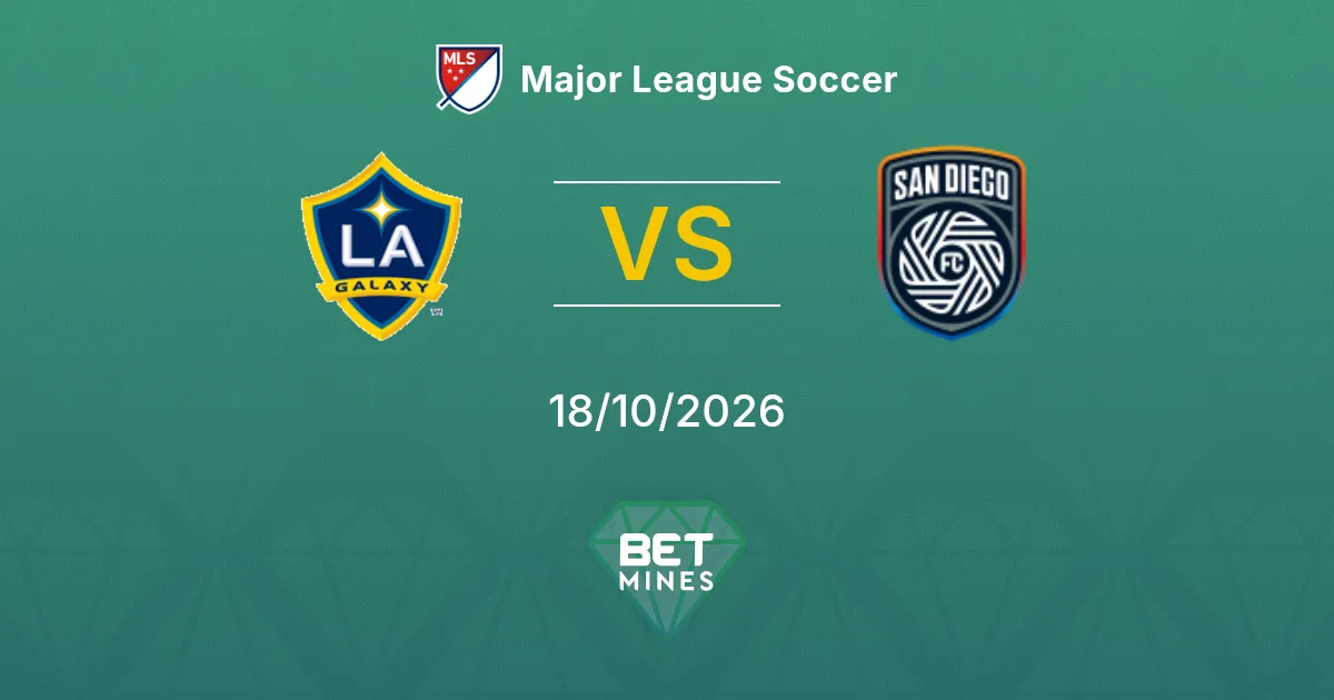 LA Galaxy vs San Diego Pronostico: anteprima e analisi della partita | Major League Soccer 18-10-2026