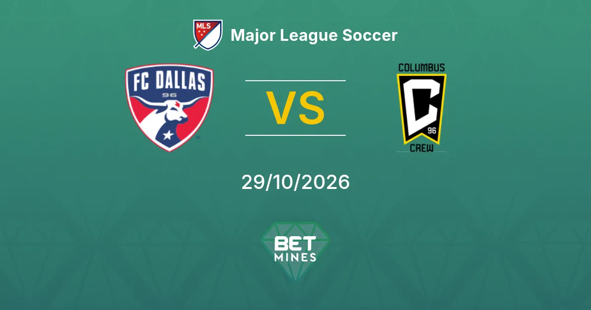 Dallas x Columbus Crew Palpite: prévia e análise da partida | Major League Soccer 29-10-2026