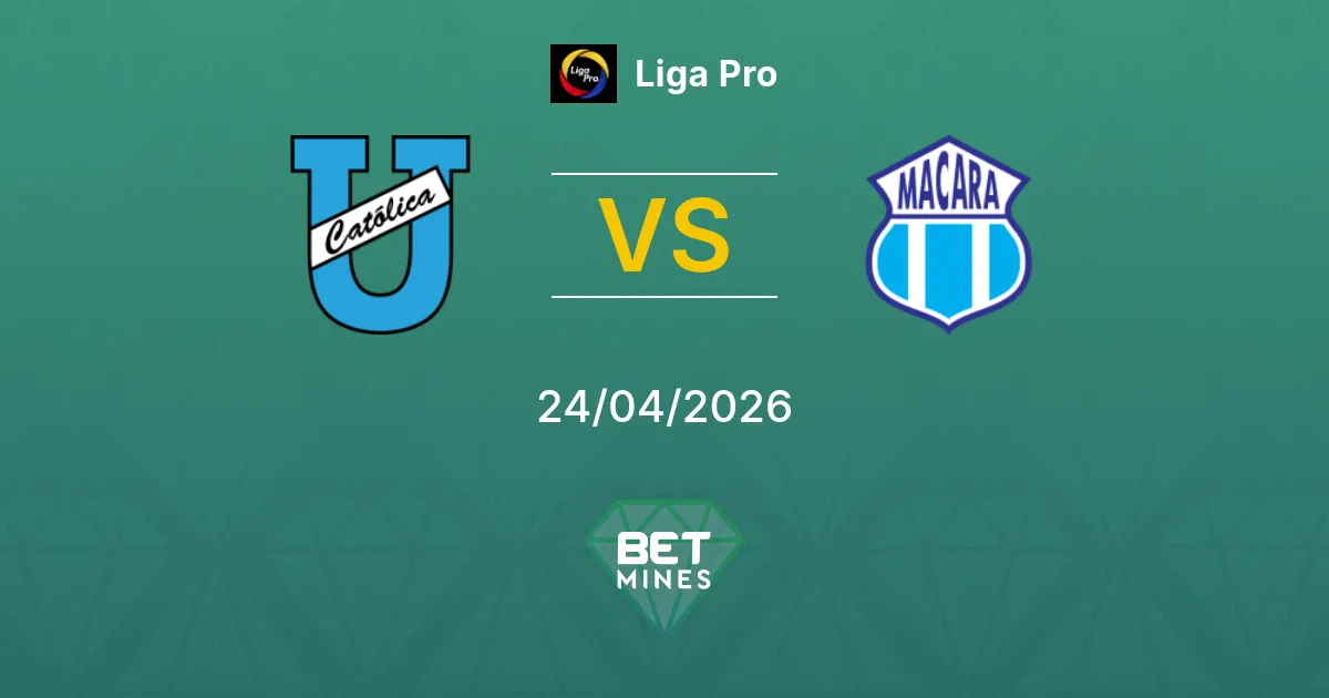 Universidad Católica vs Macará Pronostico: Anteprima e Analisi della Partita | Liga Pro 24-04-2026