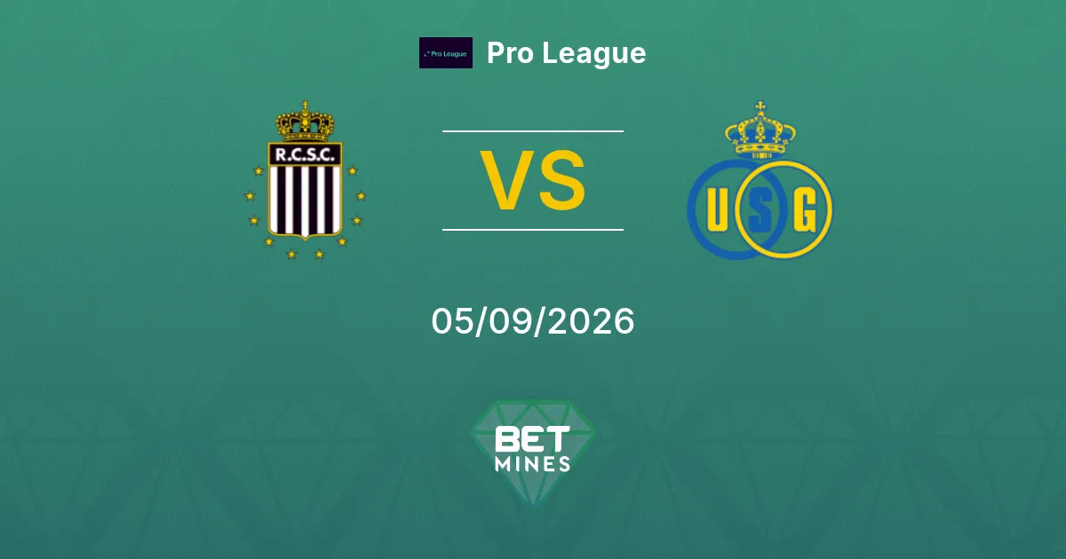 Pronostic Sporting Charleroi vs Union Saint-Gilloise : Aperçu et Analyse du Match | Pro League 05-09-2026