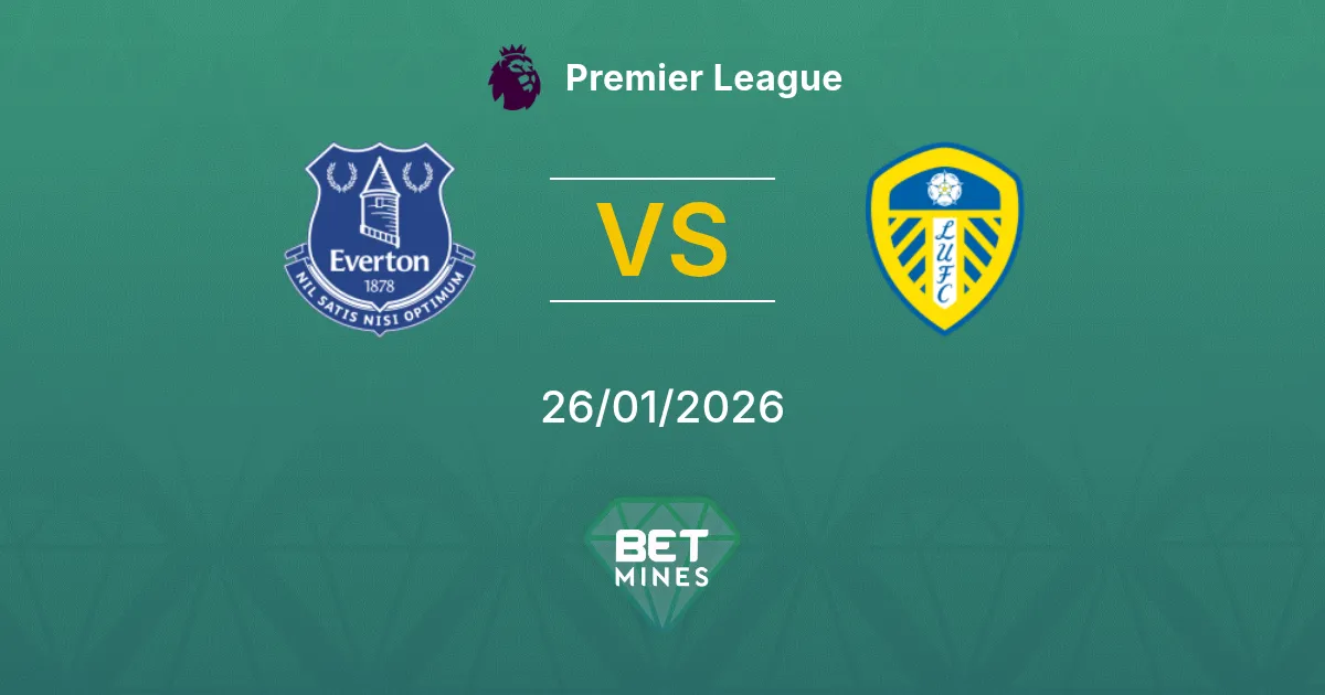 Everton vs Leeds United Prediction: Match Preview and Analysis | Premier League 26-01-2026