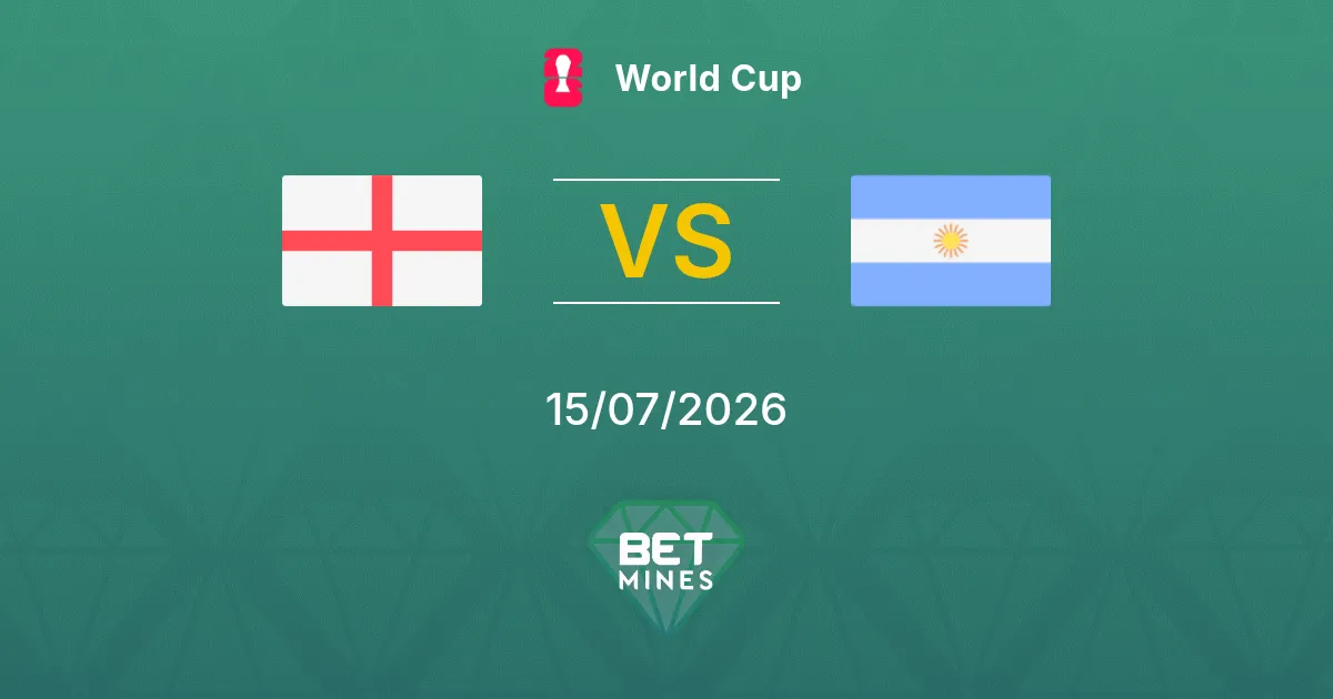 England vs Argentina Prediction: Match Preview and Analysis | World Cup 15-07-2026