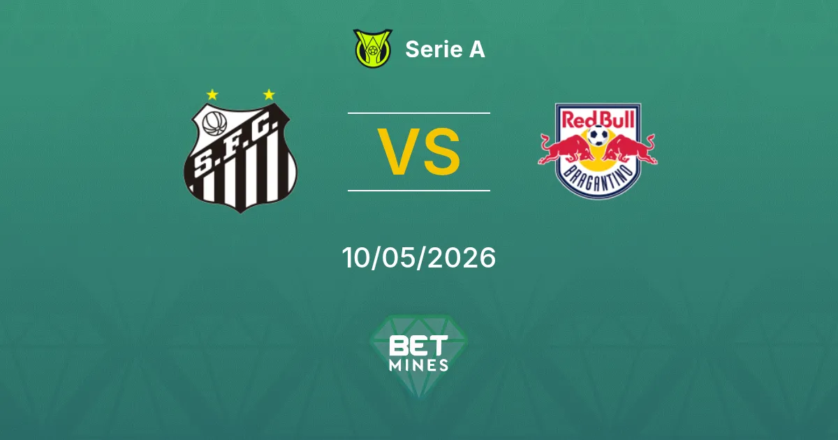 Santos vs Bragantino Pronostico: Anteprima e Analisi della Partita | Serie A 10-05-2026