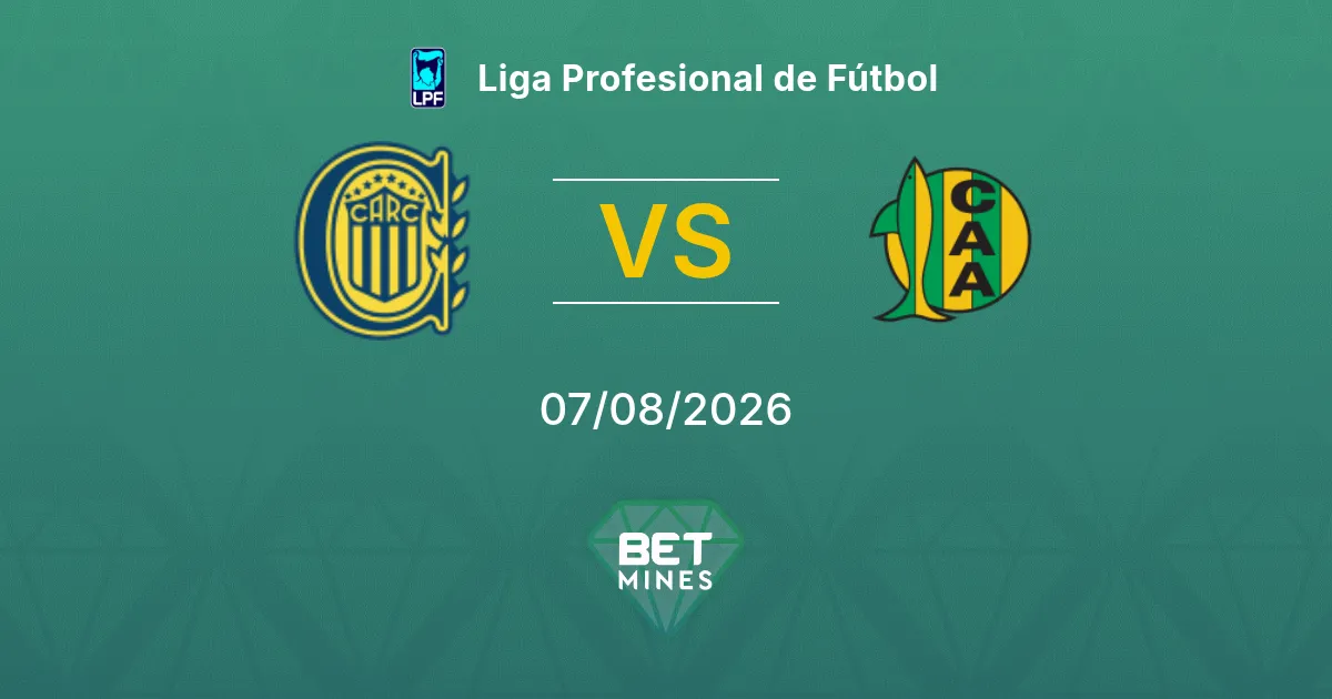 Palpite Rosario Central x Aldosivi: Prévia e análise da partida | Liga Profesional de Fútbol 07-08-2026