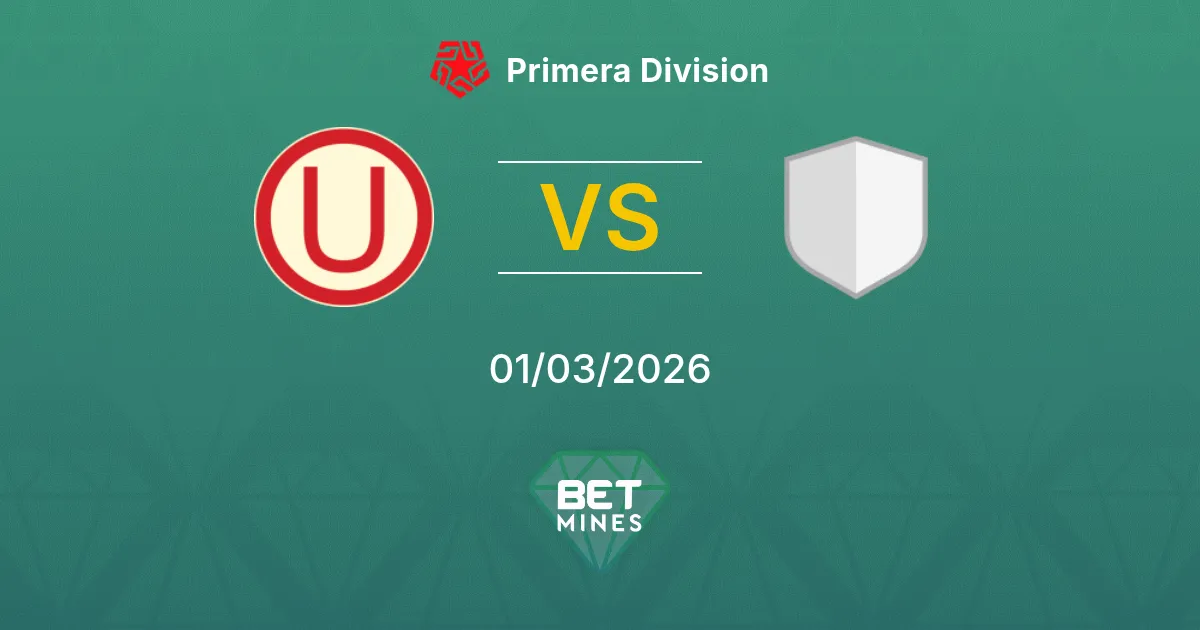 Universitario vs FC Cajamarca Pronóstico: Previa y Análisis del Partido | Primera División 01-03-2026