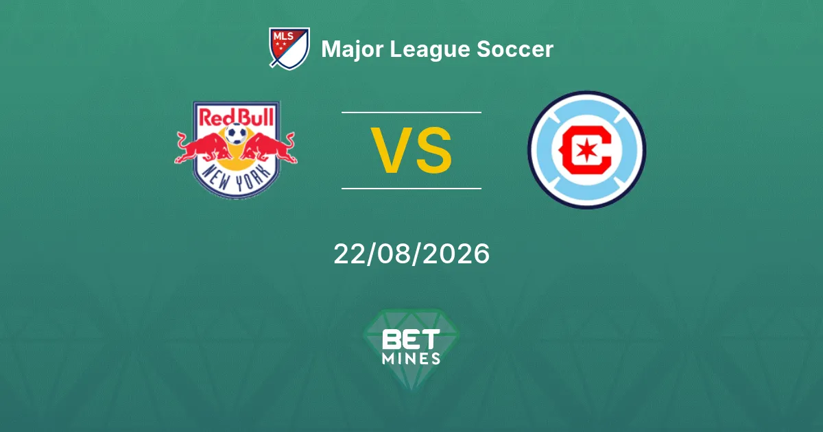 New York RB vs Chicago Fire Prediction: Match Preview and Analysis | Major League Soccer 22-08-2026