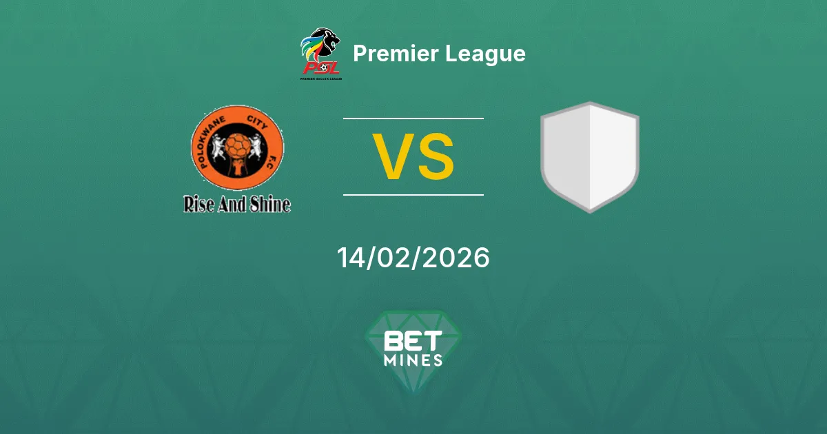 Polokwane City vs Siwelele Pronóstico: Previa y Análisis del Partido | Premier League 14-02-2026