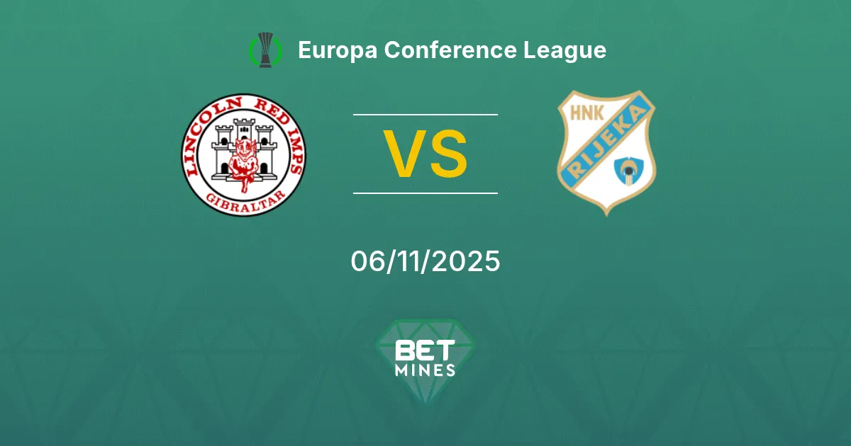 Lincoln Red Imps vs Rijeka Prediction: Match Preview and Analysis | Europa Conference League 06-11-2025