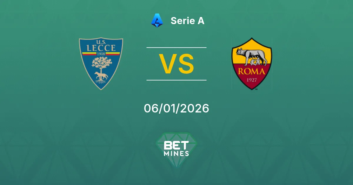 Lecce vs Roma