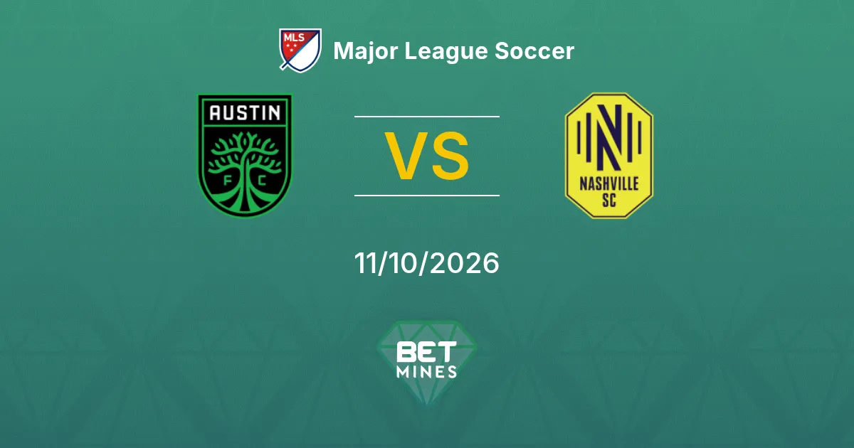 Austin vs Nashville SC Prediction: Match Preview and Analysis | Major League Soccer 11-10-2026