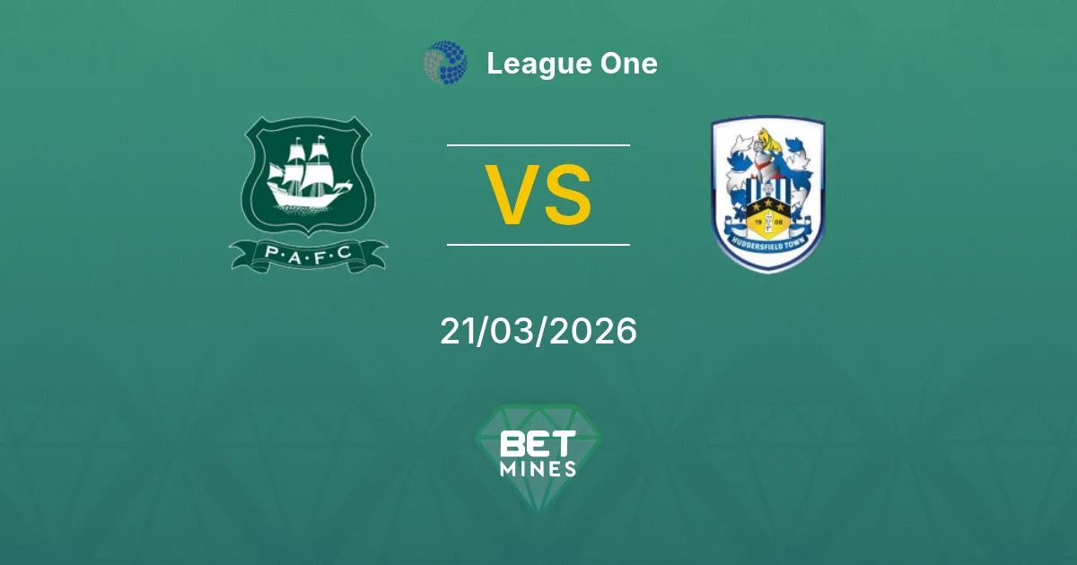 Plymouth Argyle vs Huddersfield Town Pronostico: Anteprima e Analisi della Partita | League One 21-03-2026