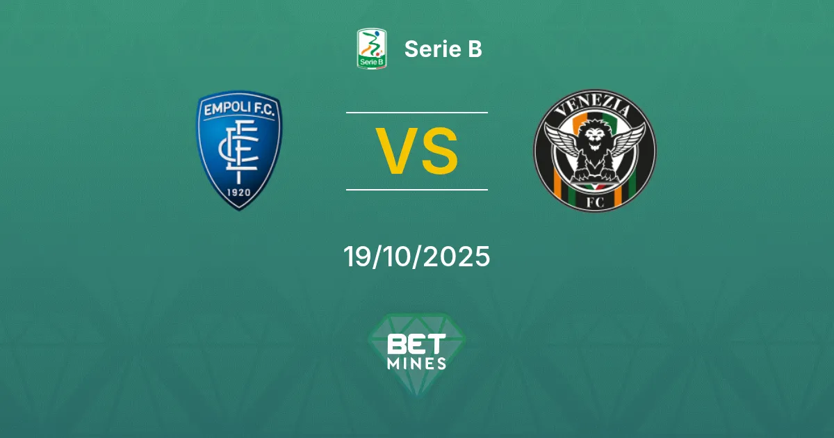Empoli vs Venezia Pronostico: Anteprima e Analisi della Partita | Serie B 19-10-2025