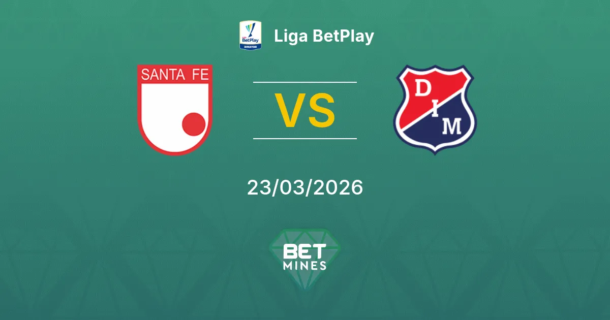 Santa Fe vs Independiente Medellín Prediction: Match Preview and Analysis | Liga BetPlay 23-03-2026