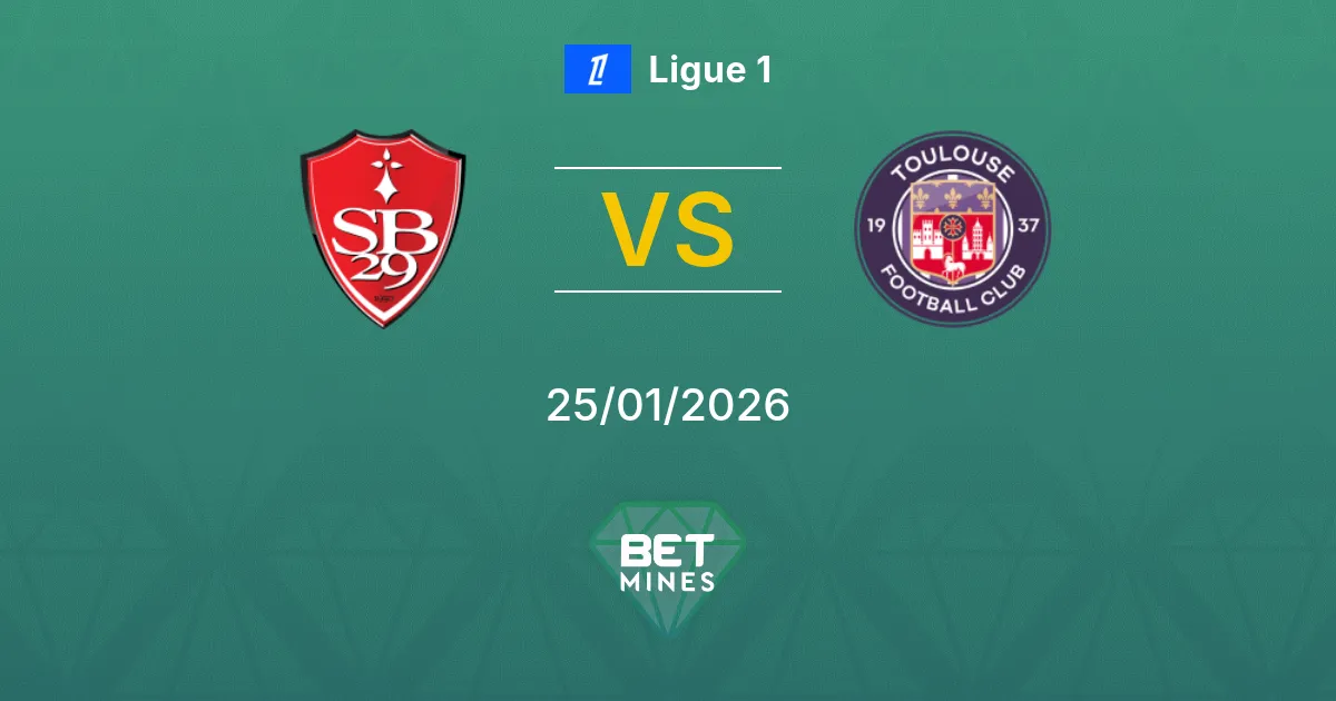 Brest vs Toulouse Prediction: Match Preview and Analysis | Ligue 1 25-01-2026