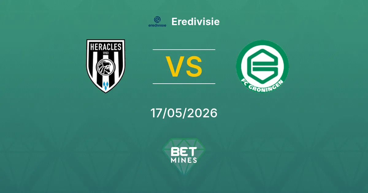 Heracles Almelo vs FC Groningen Pronostico: Anteprima e Analisi della Partita | Eredivisie 17-05-2026