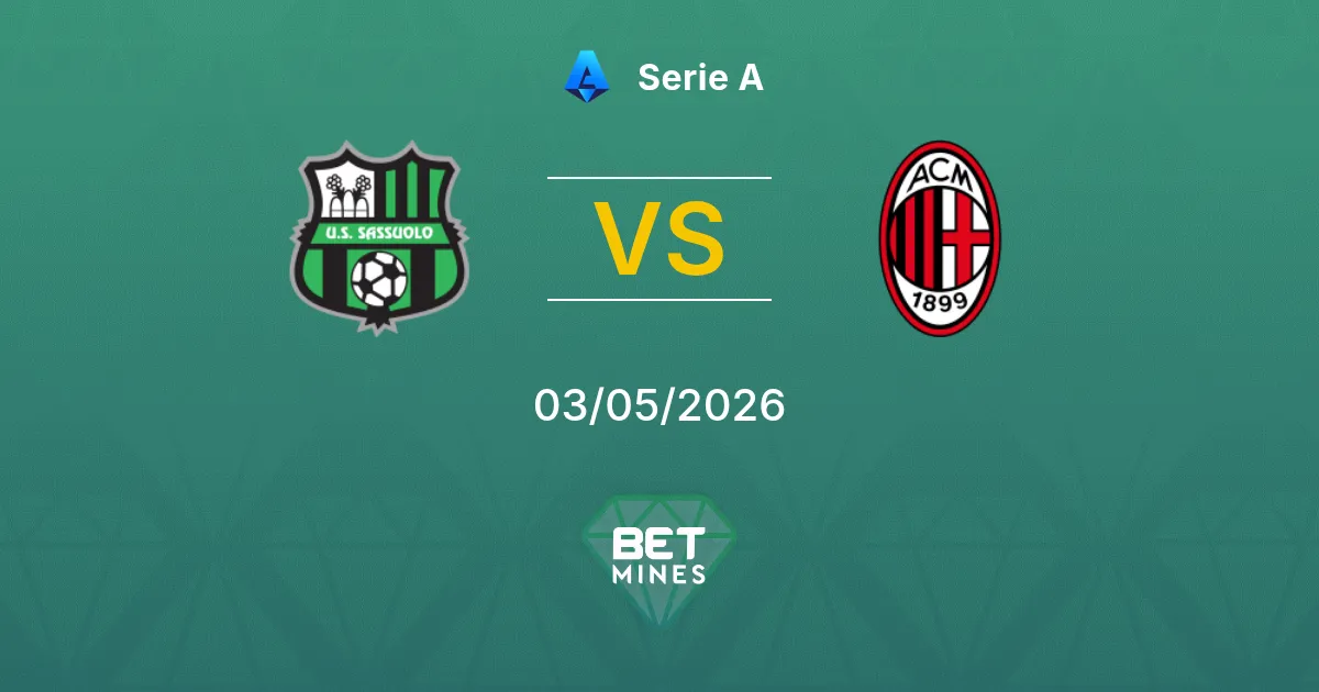 Sassuolo vs AC Milan Pronostico: Anteprima e Analisi della Partita | Serie A 03-05-2026