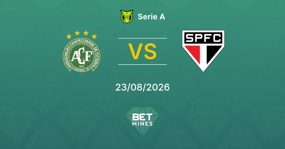 Pronostico Chapecoense vs San Paolo: Anteprima e Analisi della Partita | Serie A 23-08-2026