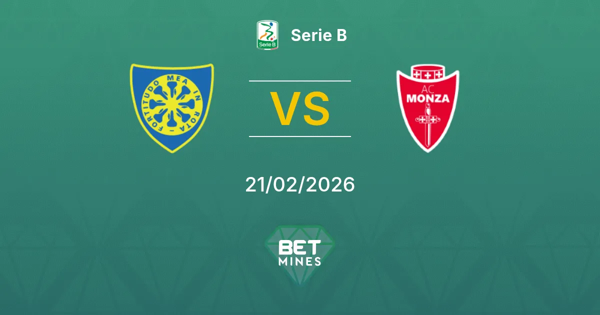 Carrarese vs Monza Pronostic : Aperçu du Match et Analyse | Serie B 21-02-2026