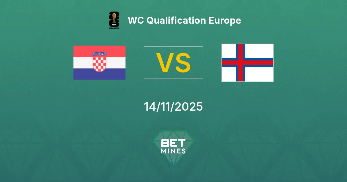 Croazia vs Isole Faroe Pronostico: Anteprima e Analisi della Partita | Qualificazioni Mondiali Europa 14-11-2025