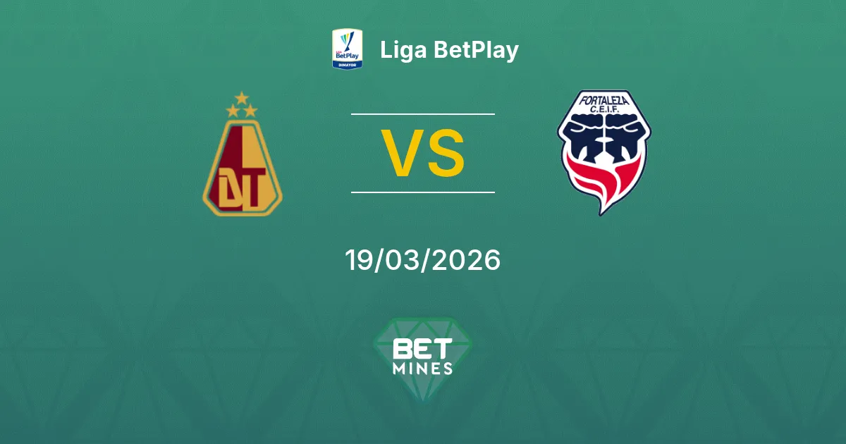 Deportes Tolima vs Fortaleza CEIF Prediction: Match Preview and Analysis | Liga BetPlay 19-03-2026