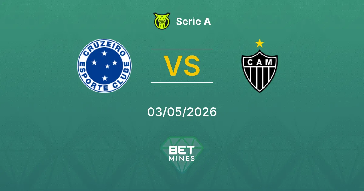 Cruzeiro vs Atlético Mineiro Pronostico: Anteprima e Analisi della Partita | Serie A 03-05-2026