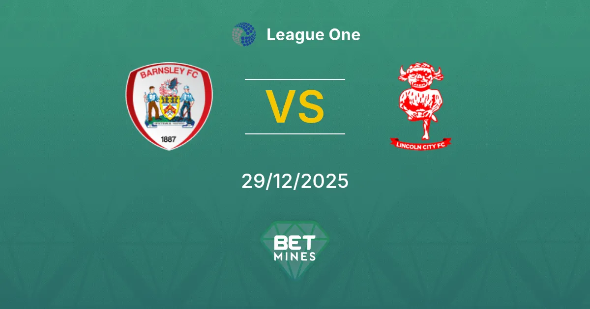 Barnsley vs Lincoln City Pronostico: Anteprima e Analisi della Partita | League One 29-12-2025