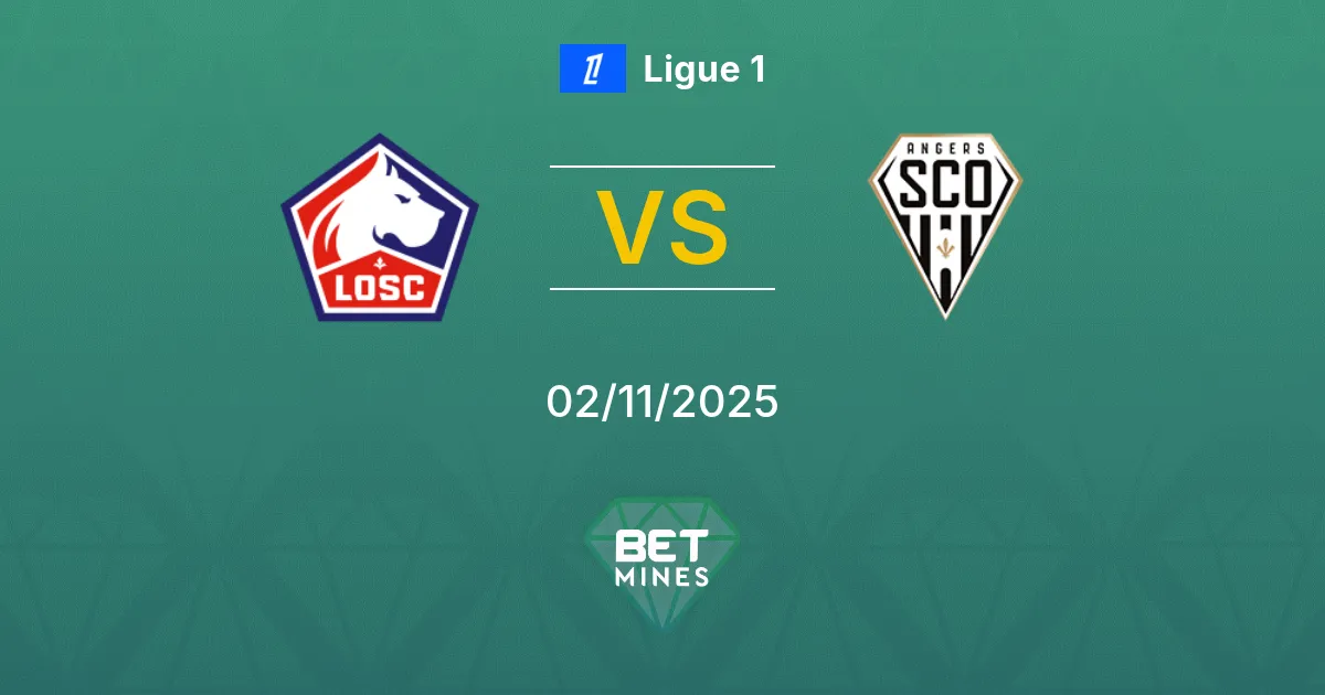 LOSC Lille vs Angers SCO Prediction: Match Preview and Analysis | Ligue 1 02-11-2025