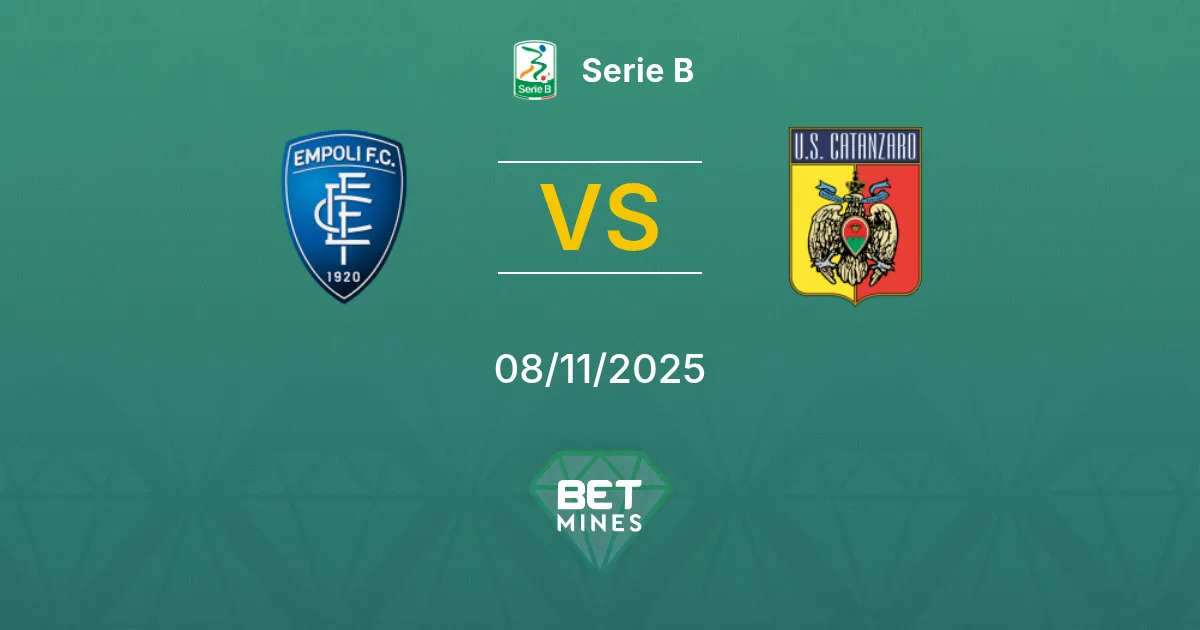 Empoli vs Catanzaro Pronostico: Anteprima e Analisi della Partita | Serie B 08-11-2025