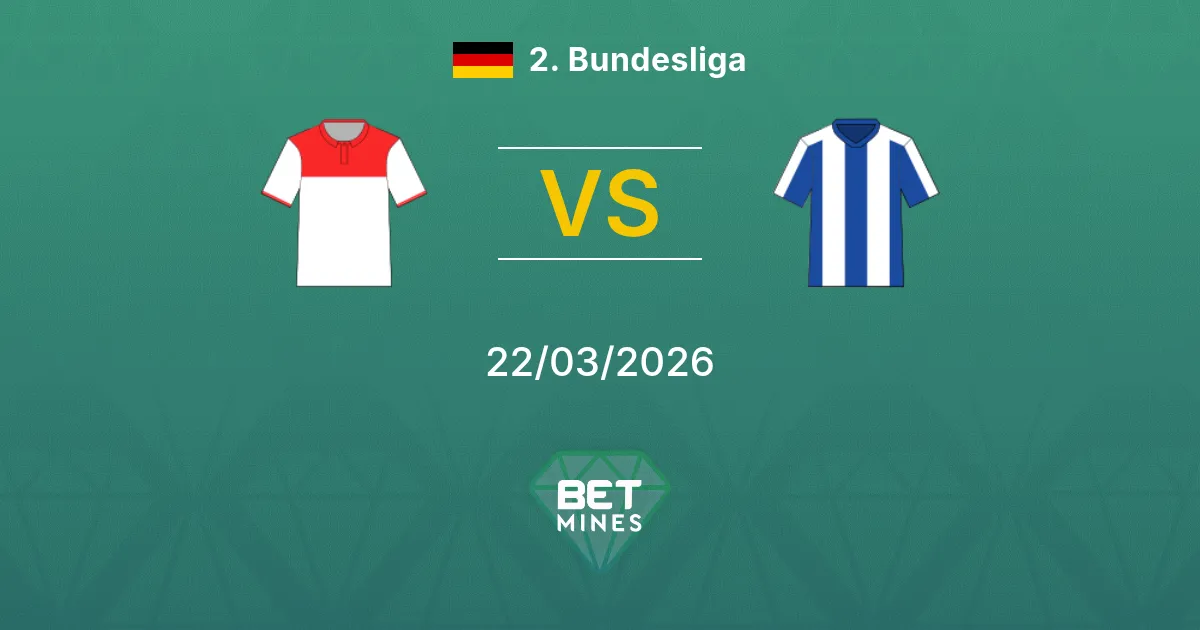 Fortuna Düsseldorf vs Hertha BSC Pronostico: Anteprima e Analisi della Partita | 2. Bundesliga 22-03-2026