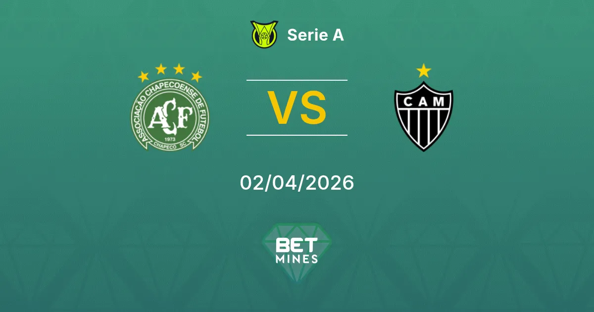 Chapecoense vs Atlético Mineiro Prediction: Match Preview and Analysis | Serie A 02-04-2026