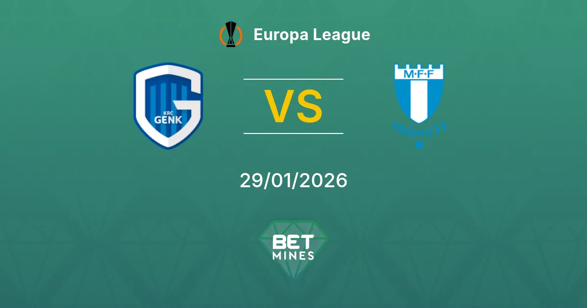 Genk vs Malmö FF Prediction: Match Preview and Analysis | Europa League 29-01-2026