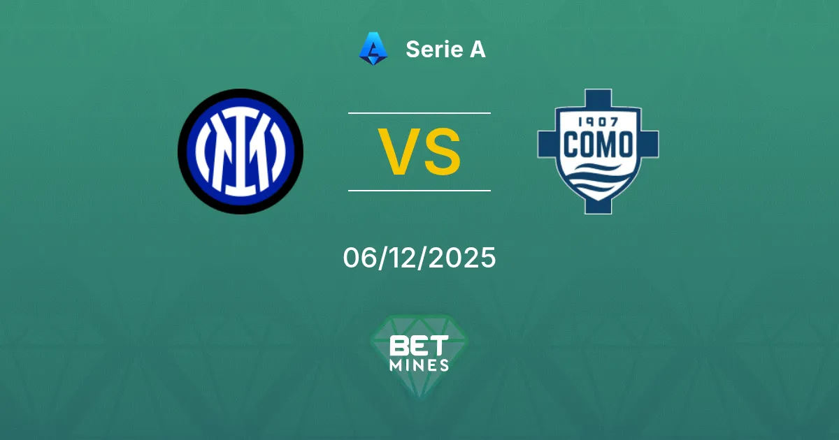Inter vs Como Prediction: Match Preview and Analysis | Serie A 06-12-2025