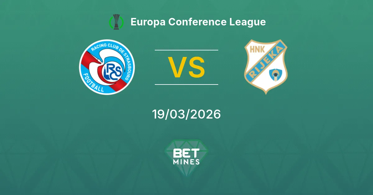 Strasbourg vs Rijeka Prediction: Match Preview and Analysis | Europa Conference League 19-03-2026