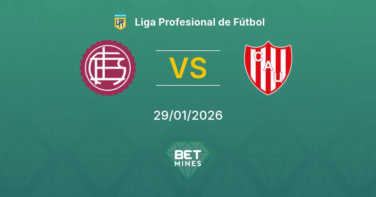Lanús vs Unión Santa Fe Pronostico: Anteprima e Analisi della Partita | Liga Profesional de Fútbol 29-01-2026