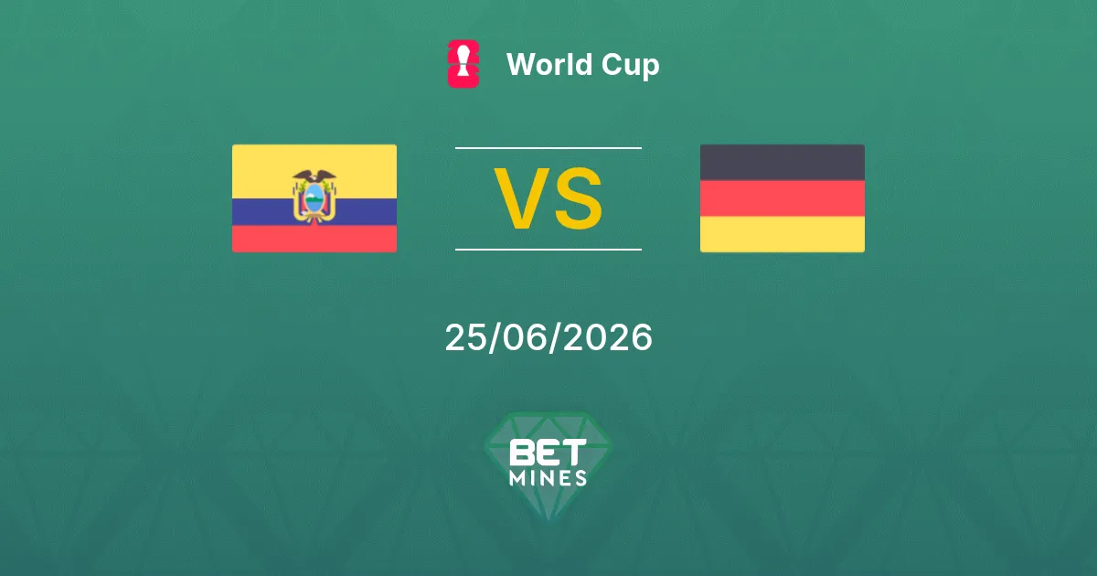 Ecuador vs Germania Pronostico: Anteprima della Partita e Analisi | Coppa del Mondo 25-06-2026