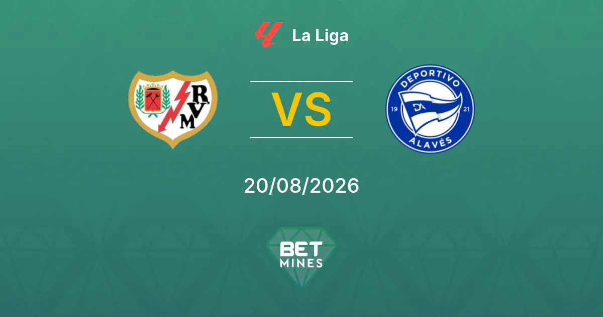 Pronostic Rayo Vallecano vs Deportivo Alavés : Aperçu et Analyse du Match | La Liga 20-08-2026