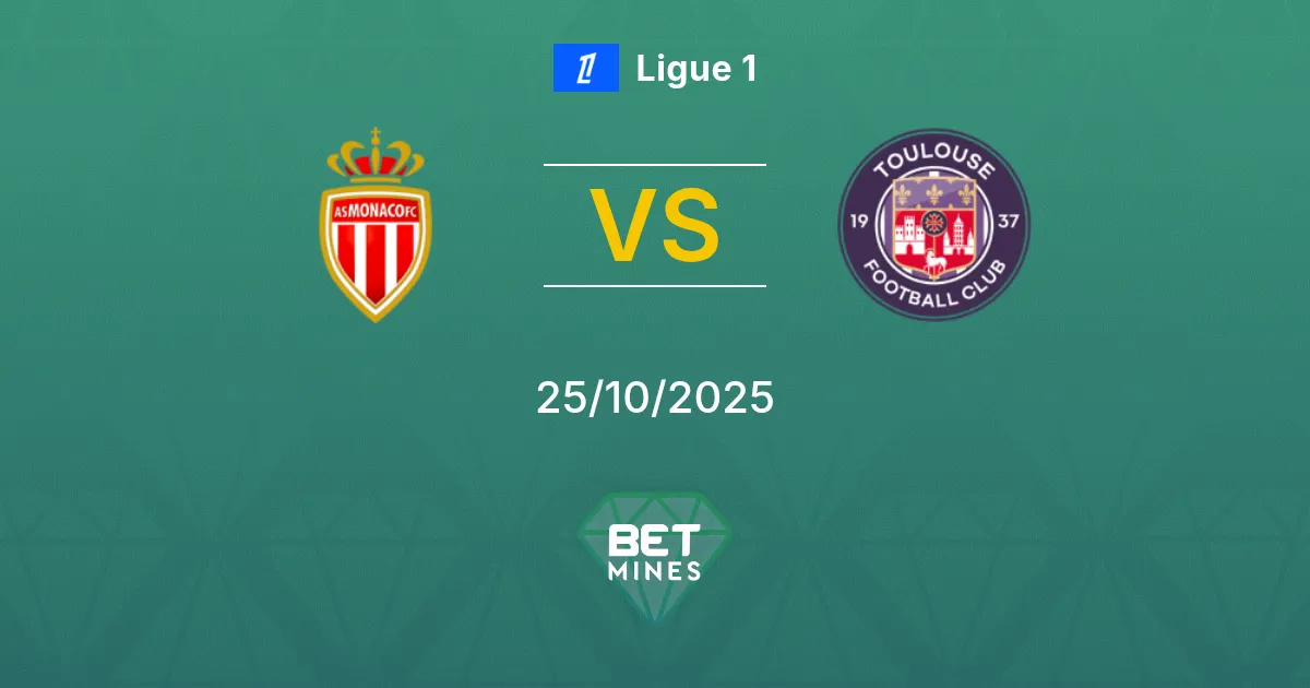 Monaco vs Toulouse Prediction: Match Preview and Analysis | Ligue 1 25-10-2025