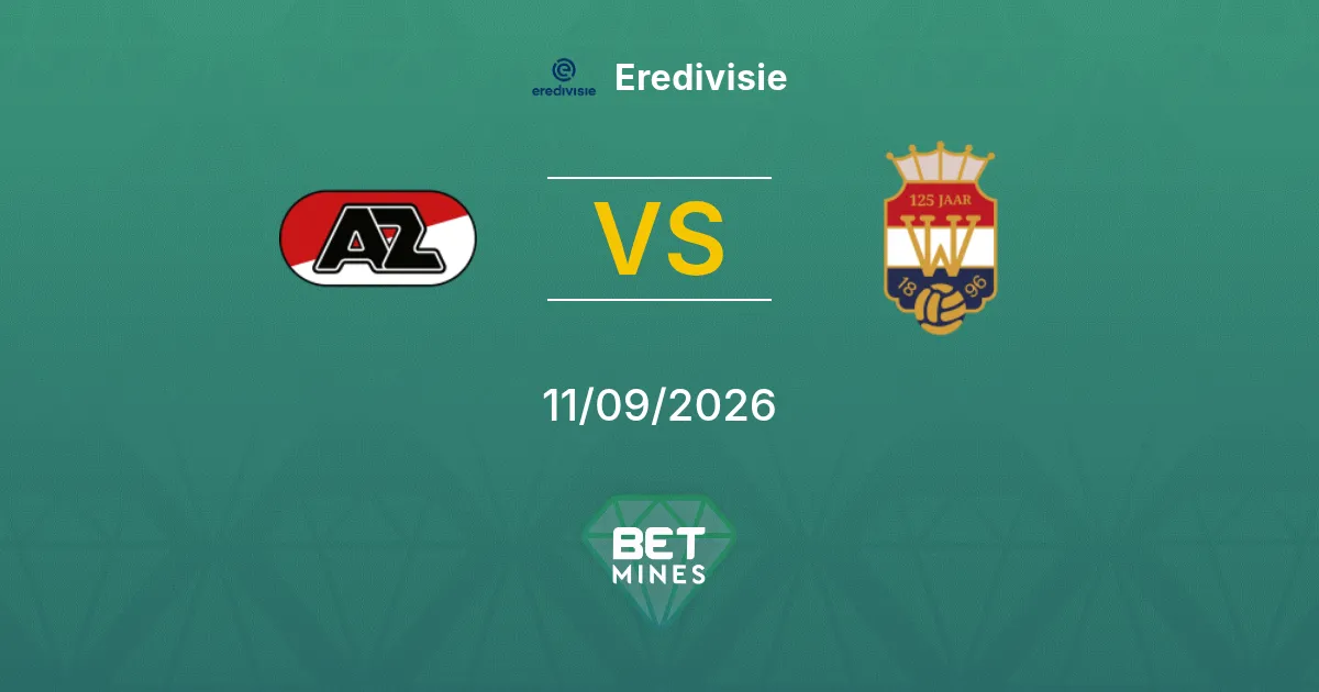 AZ Alkmaar vs Willem II Prediction: Match Preview and Analysis | Eredivisie 11-09-2026