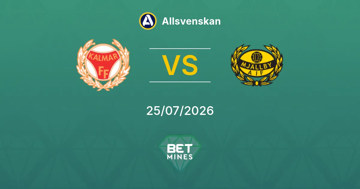 Kalmar vs Mjällby Pronostico: Anteprima e Analisi della Partita | Allsvenskan 25-07-2026