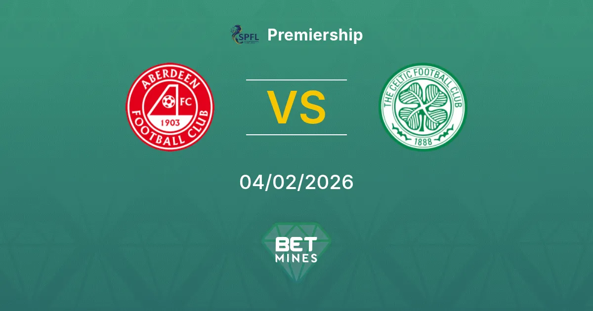 Aberdeen vs Celtic Prediction: Match Preview and Analysis | Premiership 04-02-2026