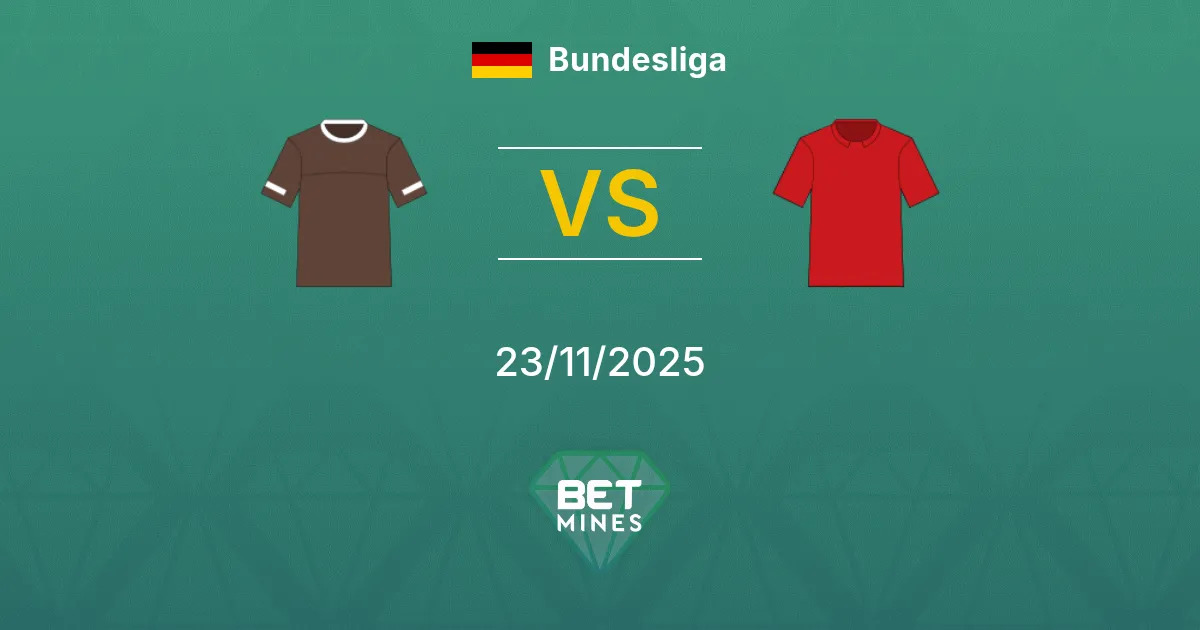 St. Pauli vs FC Union Berlin Prediction: Match Preview and Analysis | Bundesliga 23-11-2025